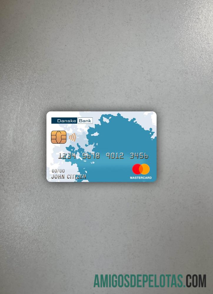 Finlândia Danske Bank Mastercard Photolook Front exemplo real